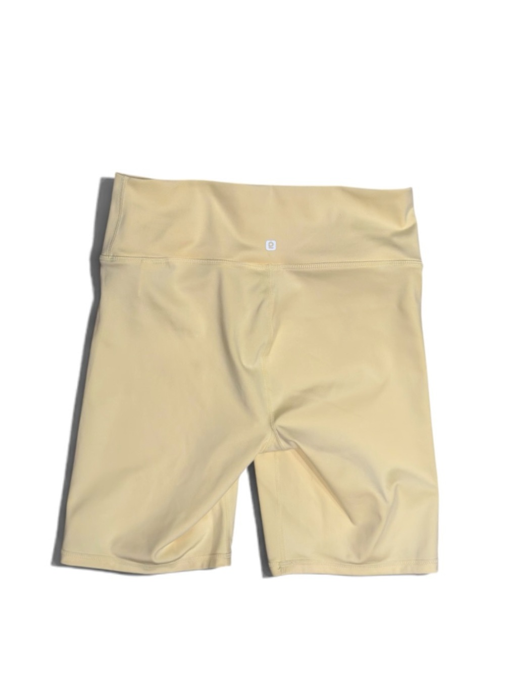 IFive by Simons Butter Yellow Biker Shorts Size M